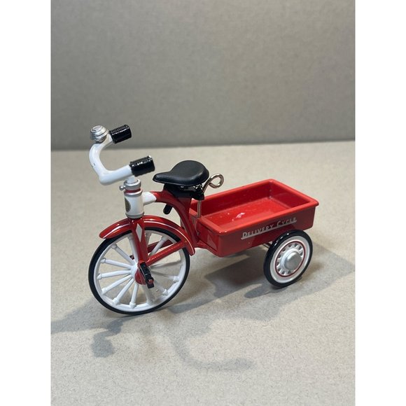 Hallmark Keepsake 1950 Garton Delivery Cycle Sidewalk Cruisers Ornament - Picture 3 of 9